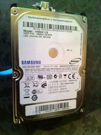 Лот: 8764046. Фото: 1. Samsung HM641JX/VPK. Жёсткие диски (HDD)
