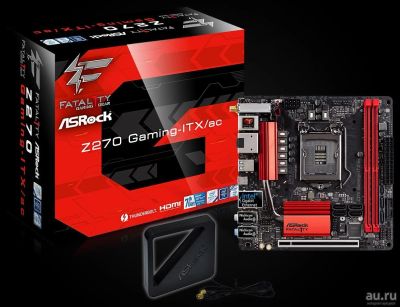 Лот: 11908148. Фото: 1. ASRock Fatal1ty Z270 Gaming-ITX... Материнские платы