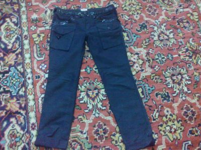 Лот: 5729390. Фото: 1. Джинсы черные 48. Джинсы