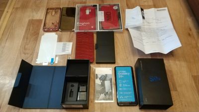Лот: 15998702. Фото: 1. Samsung Galaxy S9+ 64Gb Черный... Смартфоны