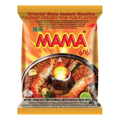 Лот: 20533219. Фото: 1. Тайская лапша МАМА со вкусом кремовый... Другое (продукты)