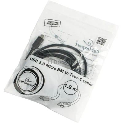 Лот: 20036096. Фото: 1. Кабель USB2.0 MicroUSB(m)-Type-C... Шлейфы, кабели, переходники