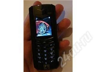 Лот: 269634. Фото: 1. Vertu Ascent Black Leather Аникризис... Кнопочные мобильные телефоны