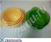 Лот: 420676. Фото: 1. Набор мисок для взбивания, зеленый... Другое (посуда, кухонная утварь)