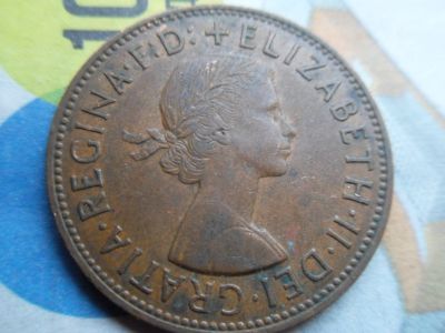 Лот: 18601797. Фото: 1. Великобритания 1 пенни 1964. Великобритания и острова