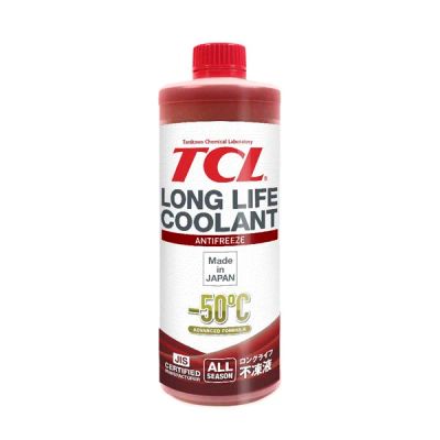 Лот: 25024746. Фото: 1. Антифриз TCL Japan -50C красный... Масла, жидкости