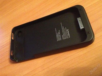 Лот: 2391018. Фото: 1. Чехол-зарядка доя IPhone 4/4s. Чехлы, бамперы