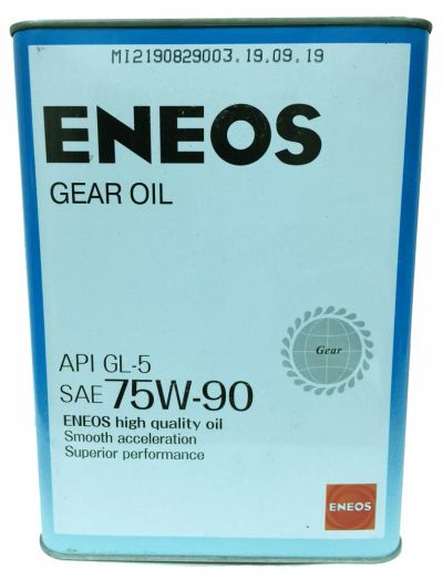 Лот: 20067674. Фото: 1. ENEOS GEAR GL-5 75w90 4 л (масло... Масла, жидкости