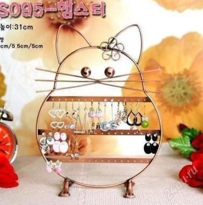 Лот: 2650863. Фото: 1. Подставка для украшений "кот". Другое (ювелирные изделия, бижутерия, часы)