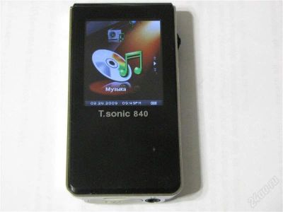 Лот: 1257934. Фото: 1. плеер T.sonic 840 4Gb. Плееры