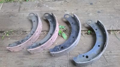 Лот: 10056700. Фото: 1. торм. колодки УАЗ новые. Тормозная система