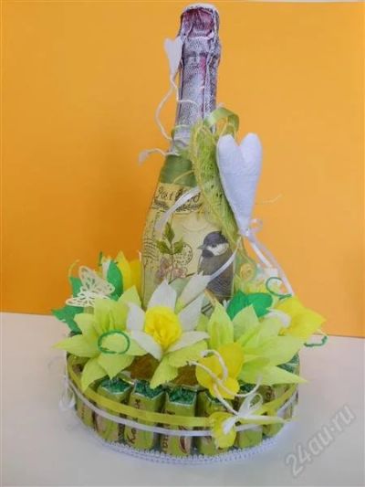 Лот: 2699840. Фото: 1. Конфетный букет. Другое (ручная работа)
