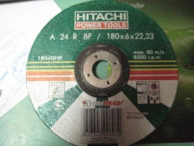 Лот: 5328704. Фото: 1. Круг шлифовальный Hitachi. Расходные материалы, сменные насадки
