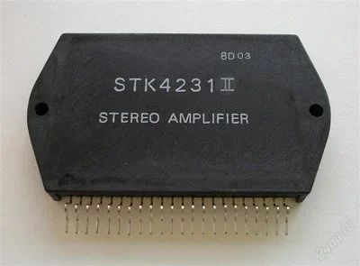 Лот: 904825. Фото: 1. Микросхема STK4231-II УНЧ 2 канала... Микросхемы