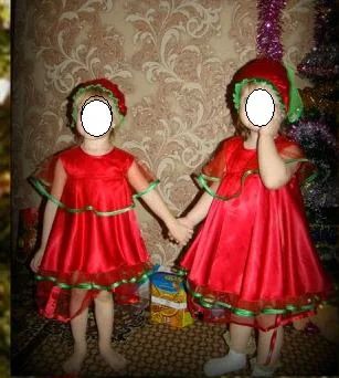 Лот: 6581126. Фото: 1. Костюмы сестричек-ягодок на р... Детские карнавальные, праздничные костюмы