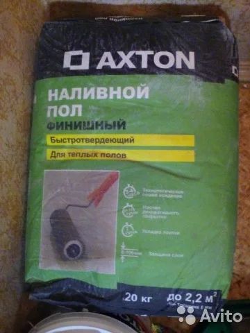 Лот: 7813742. Фото: 1. Наливной пол AXTON. Смеси, шпатлевки, цемент