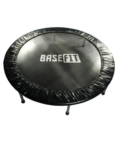Лот: 25282326. Фото: 1. Батут BaseFit TR-101 137 см, черный. Детские спортивные комплексы, батуты