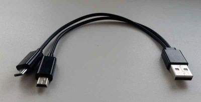 Лот: 11238117. Фото: 1. Кабель USB 2.0 AM - MiniUSB MicroUSB... Дата-кабели, переходники