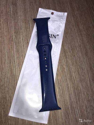 Лот: 13921555. Фото: 1. Ремешок Apple Watch 42мм силикон. Смарт-часы, фитнес-браслеты, аксессуары