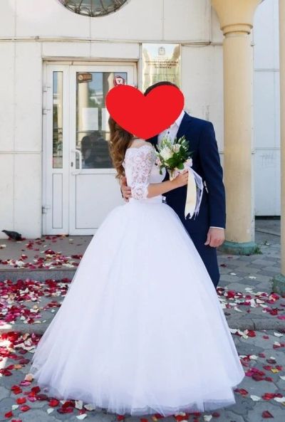 Лот: 10621414. Фото: 1. Свадебное платье. Свадебные платья