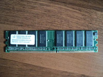 Лот: 4032572. Фото: 1. DDR 400 Digma 256Mb. Оперативная память