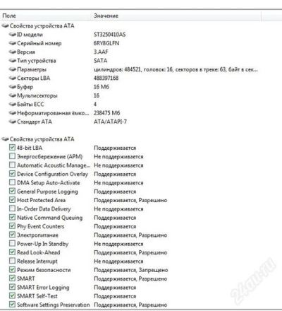 Лот: 995065. Фото: 1. st3250410as 250Gb Seagate 7200rpm... Жёсткие диски (HDD)