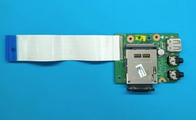 Лот: 20332067. Фото: 1. плата с разъемами USB, Audio... Платы расширения, контроллеры, доп. порты