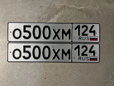 Лот: 22832373. Фото: 1. Продам гос.номер О 500 ХМ 124. Госномера