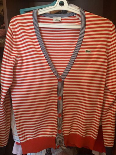 Лот: 18820575. Фото: 1. Lacoste кардиган. Свитеры, толстовки, худи