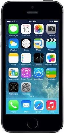 Лот: 3917780. Фото: 1. Apple iPhone 5S A1530 16Gb, space... Смартфоны