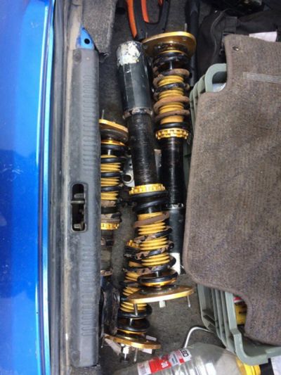 Лот: 10109050. Фото: 1. Fulltap Койловеры subaru impreza. Ходовая, подвеска, рулевое управление