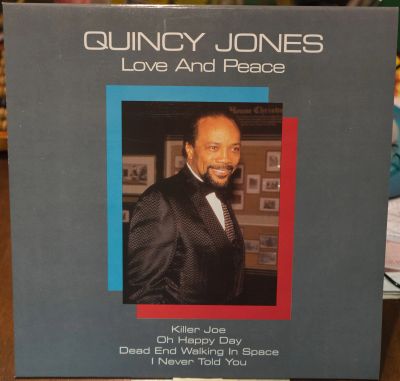 Лот: 12084531. Фото: 1. Quincy Jones "Love and Peace". Аудиозаписи