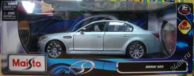 Лот: 1740136. Фото: 1. Машина Bauer Maisto Bmw M5 1:18. Автомоделизм