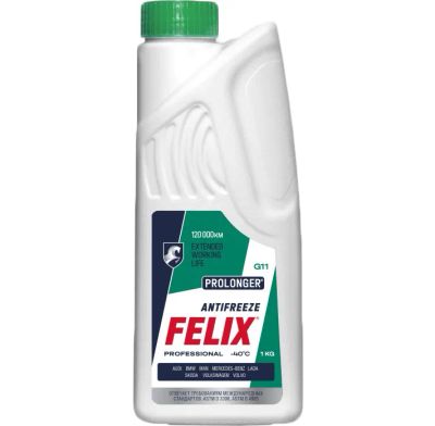 Лот: 25810118. Фото: 1. Антифриз Felix зеленый Prolonger... Масла, жидкости