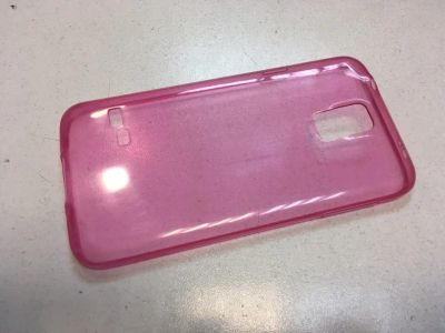 Лот: 11942218. Фото: 1. Чехол Samsung S5 i9600 G900 розовый. Чехлы, бамперы