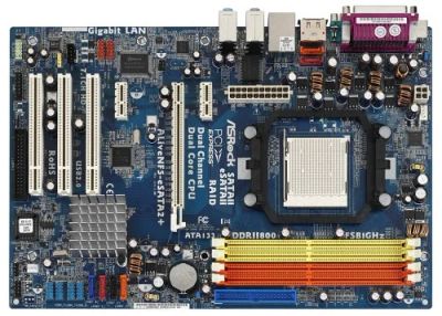 Лот: 3835343. Фото: 1. Материнская плата ASRock ALiveNF5-eSATA2... Материнские платы