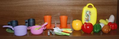 Лот: 7439454. Фото: 1. Посуда + продукты. Куклы и аксессуары