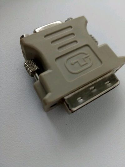 Лот: 9429247. Фото: 1. Переходник DVI-I - SVGA. Шлейфы, кабели, переходники