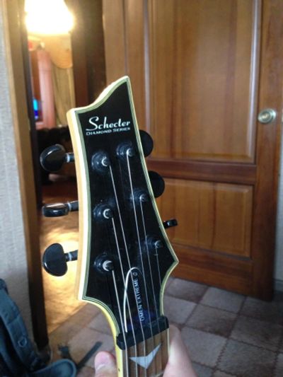 Лот: 2441051. Фото: 1. Гитара Schecter omen extreme diamond... Гитары