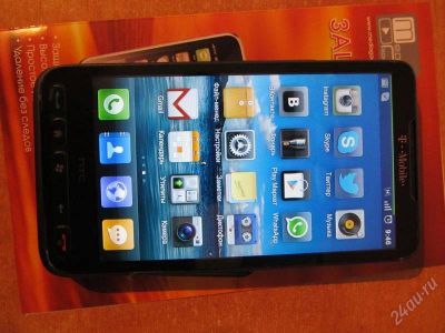 Лот: 2119953. Фото: 1. HTC HD2 T-mobile Android 2.3.7... Смартфоны
