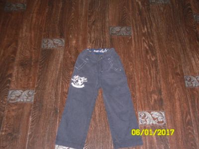 Лот: 9219706. Фото: 1. брючки темно-синии. Брюки, шорты, джинсы