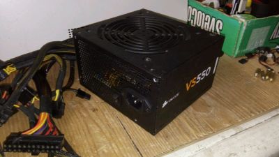 Лот: 10911790. Фото: 1. Corsair vs550. Корпуса, блоки питания