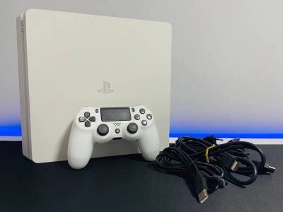 Лот: 19872253. Фото: 1. Sony playstation ps 4 slim 1 tb... Игровые приставки, консоли