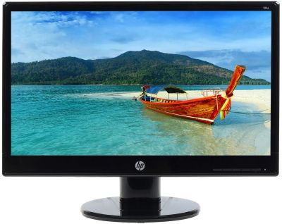 Лот: 21435617. Фото: 1. Монитор HP 18.5" 19ka Б/У. ЖК-мониторы