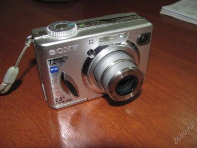 Лот: 2537301. Фото: 1. Фотоаппарат Sony DSC-W7. Цифровые компактные