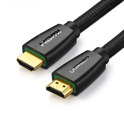 Лот: 21437038. Фото: 1. Кабель UGREEN HDMI оплетка 3м... Шлейфы, кабели, переходники