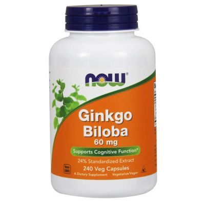 Лот: 10170483. Фото: 1. Ginkgo Biloba 120 мг. 50 капс... Спортивное питание, витамины