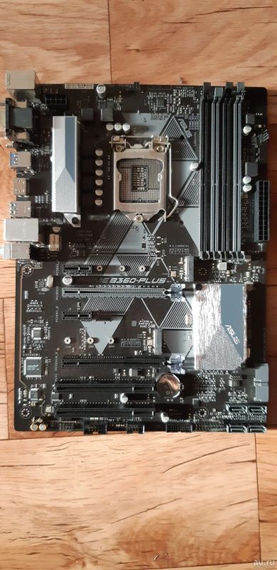 Лот: 18262067. Фото: 1. Материнская плата Asus b360 plus. Материнские платы