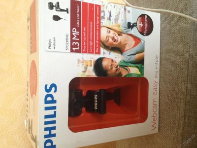 Лот: 2966735. Фото: 1. Веб камера Philips 1.3 MP. Другое (тв и видео)