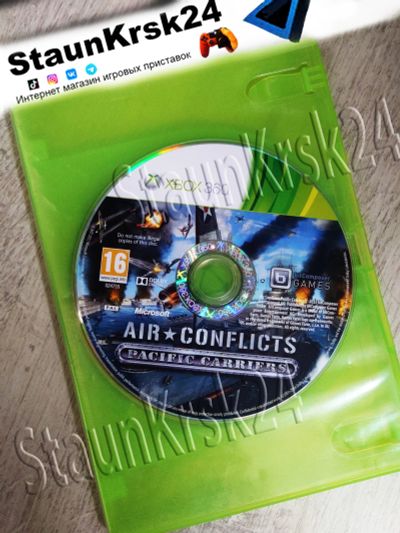 Лот: 19225188. Фото: 1. Air Conflicts лицензионный диск... Игры для консолей